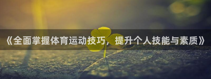 yy易游官网下载平台注册要钱吗：《全面掌握体育运动技巧，提升